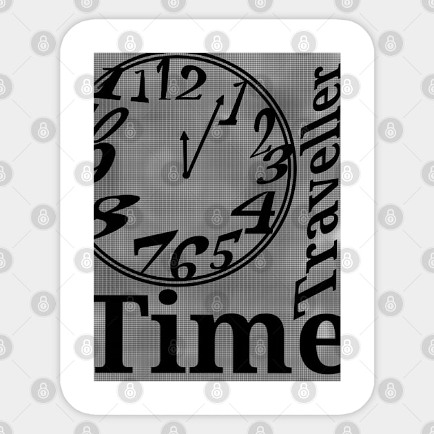 Time traveller Sticker by Prince